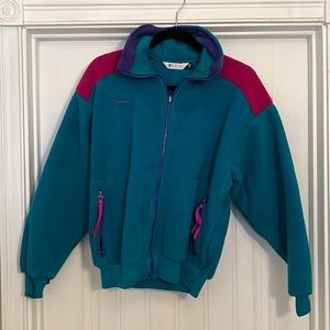 Columbia Fleece Zip Up- Retro 90s